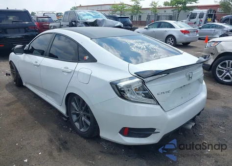 2020 Honda Civic Sport from USA, damaged, VIN 2HGFC2F88LH597930